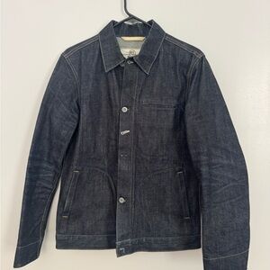Rogue Territory Dark Indigo Denim Chore Jacket